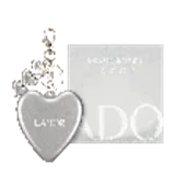 СКЛАДНАЯ РАСЧЕСКА LADOR HEART BRUSH SILVER 70g