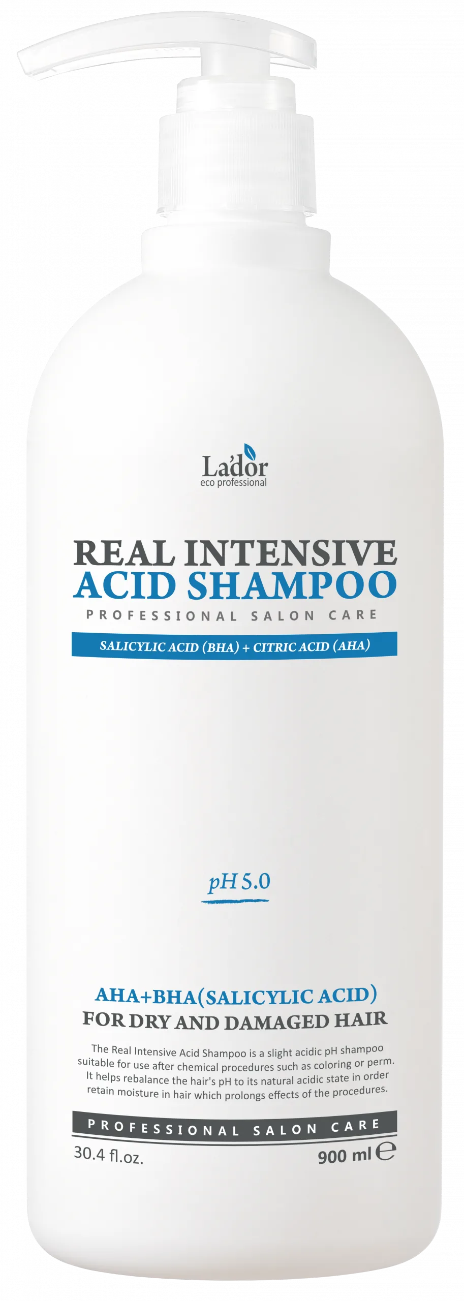 ШАМПУНЬ ДЛЯ ВОЛОС LADOR REAL INTENSIVE ACID SHAMPOO 900ml